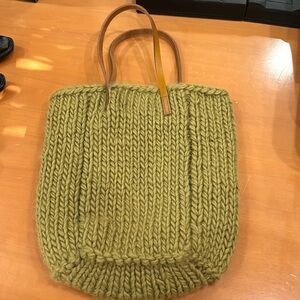 Wool and leather Spinoso bag!